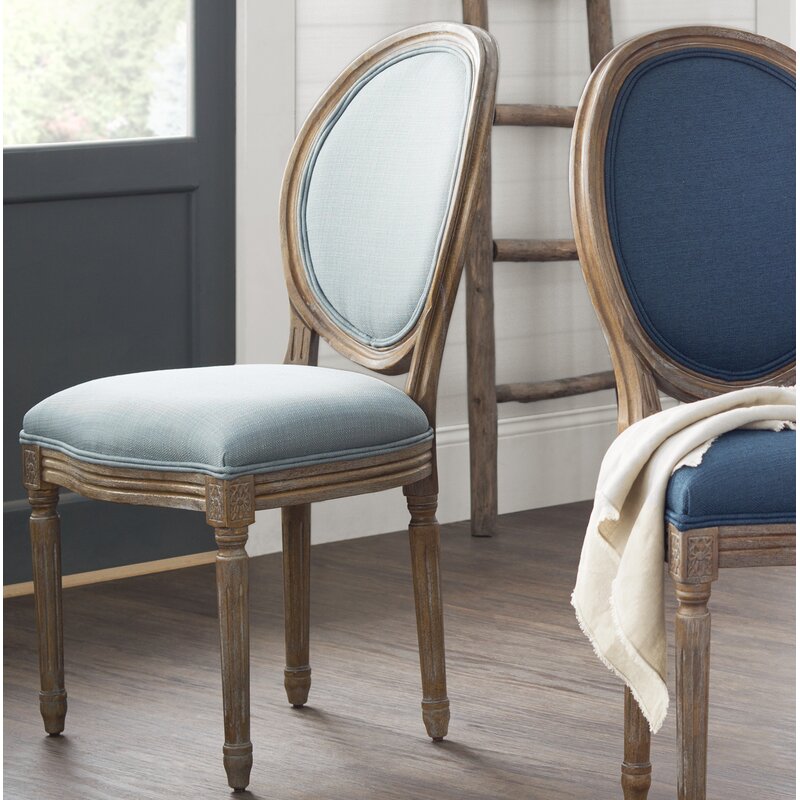 Haleigh Oval Back Upholstered Dining Chair & Reviews | Joss & Main